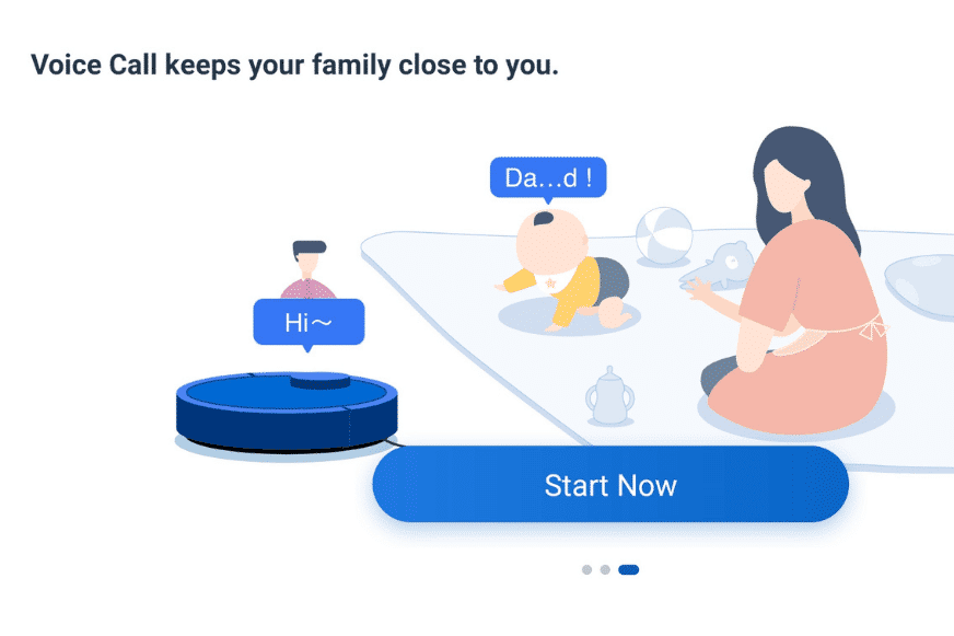 Video calling through Ecovacs Deebot T10+